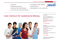 Desktop Screenshot of medi.ch